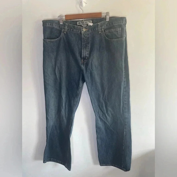 Mens Harley-Davidson Jeans 42x30 Wide Leg EUC! 0199 - Picture 1 of 11